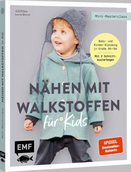 Buch EMF  Mini Masterclass Nähen mit Walkstoffen Kids